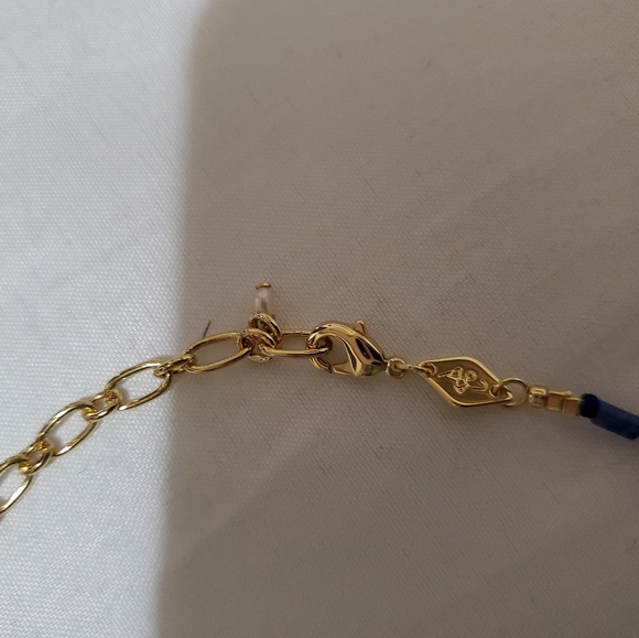 Anni Lu Azzuro NecklaceBlue and Gold NWOT - Picture 3 of 5